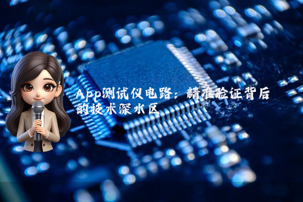 App测试仪电路：精准验证背后的技术深水区