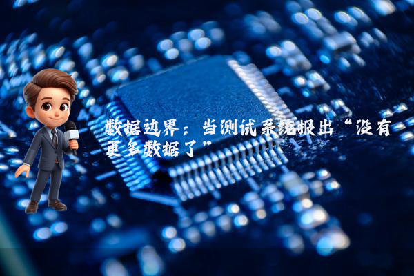 数据边界：当测试系统报出“没有更多数据了”