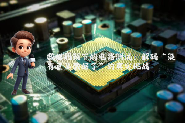 数据瓶颈下的电路测试：解码“没有更多数据了”的真实挑战