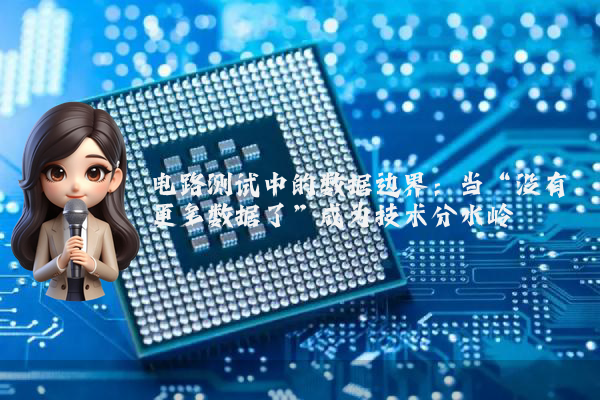 电路测试中的数据边界：当“没有更多数据了”成为技术分水岭