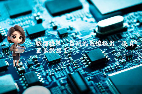 数据边界：当测试系统报出“没有更多数据了”
