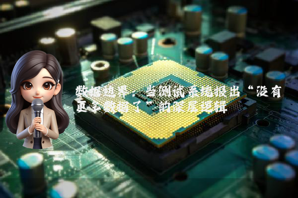 数据边界:当测试系统报出“没有更多数据了”的深层逻辑