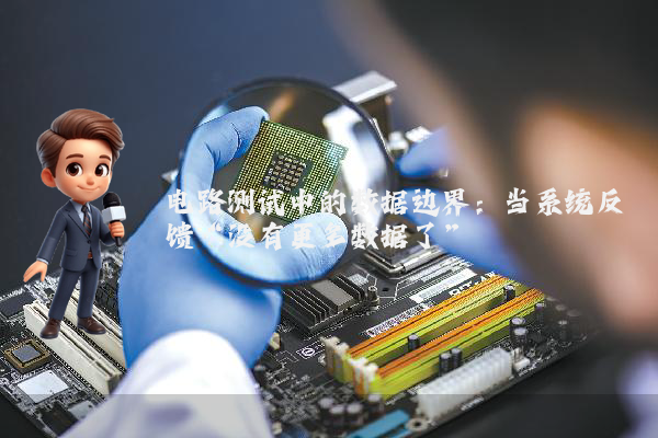 电路测试中的数据边界：当系统反馈“没有更多数据了”