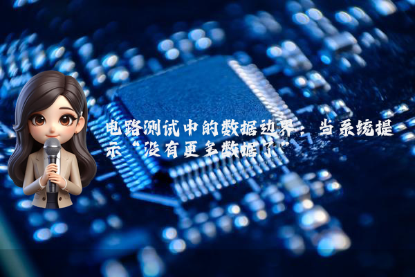 电路测试中的数据边界：当系统提示“没有更多数据了”