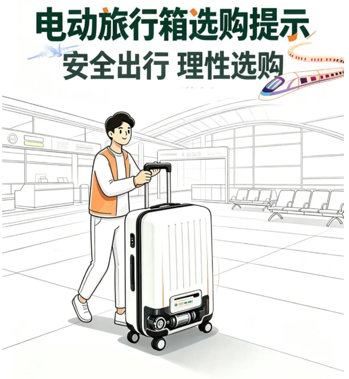 4款样品表现优秀！广东消委会发布电动旅行箱测试报告及消费指引