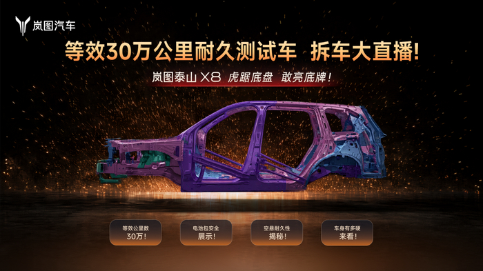 泰山X8等效30万公里路测后，空悬还撑得住吗？岚图行业首拆耐久测试车